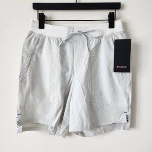 NWT LULULEMON VPOR Light Grey License To Train Shorts 7" Linerless Men's XXL